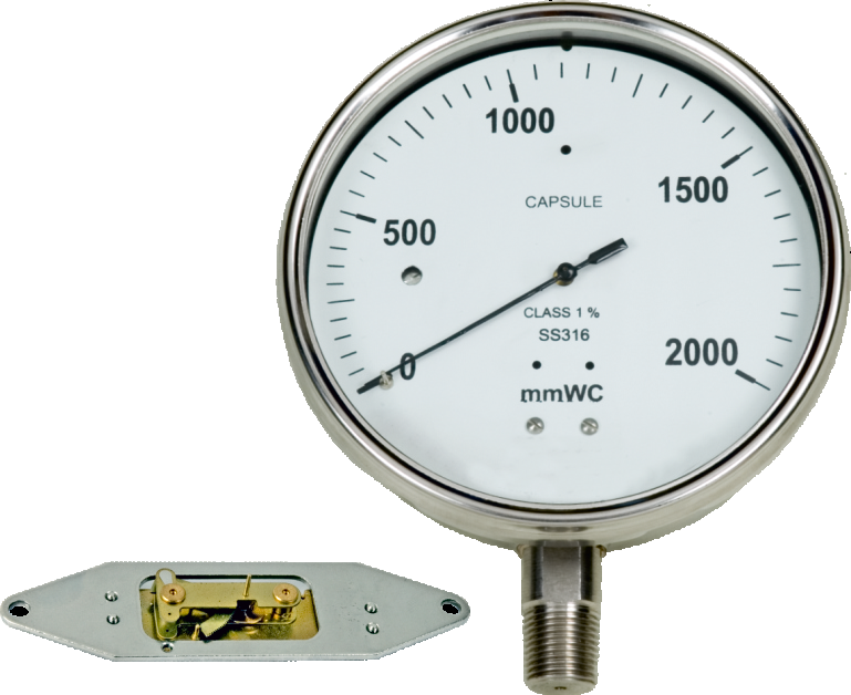 Capsule Pressure Gauge