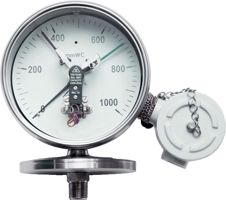 indicating low range pressure gauge