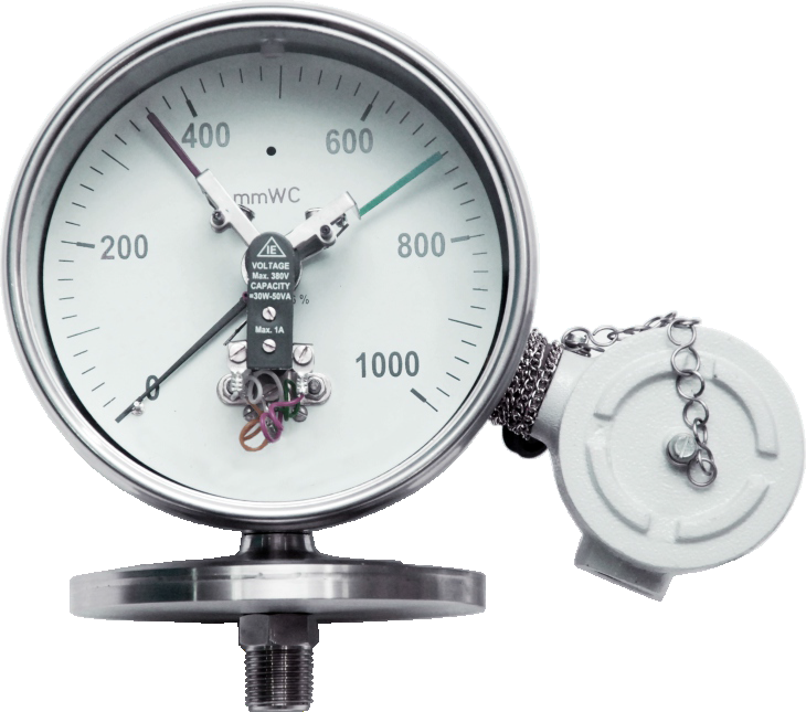 Indicating Low Range Pressure Gauge