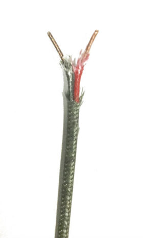 Heavy Duty Fibreglass Braided Thermocouple and Extension Wire