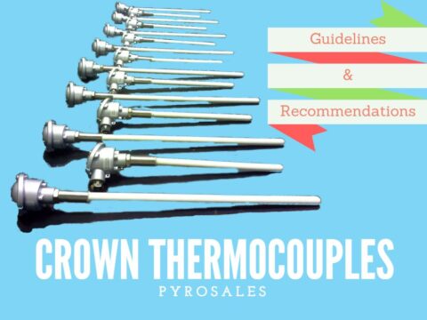 Crown Thermocouples for the Glass Industry
