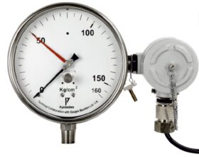 Indicating pressure switch
