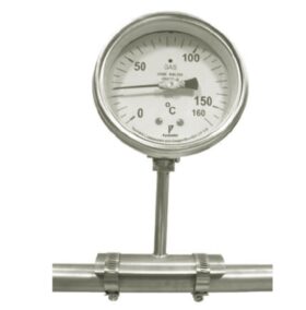 Skin type gas filled dial thermometer