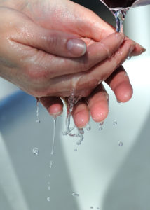 washing hands washbasin image