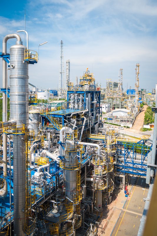 Industrial Petroleum Plant