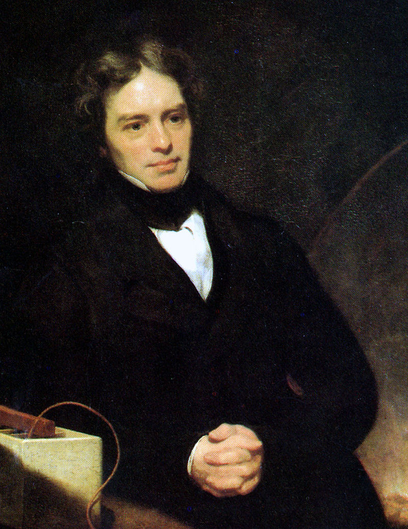 M Faraday Th Phillips oil 1842 image